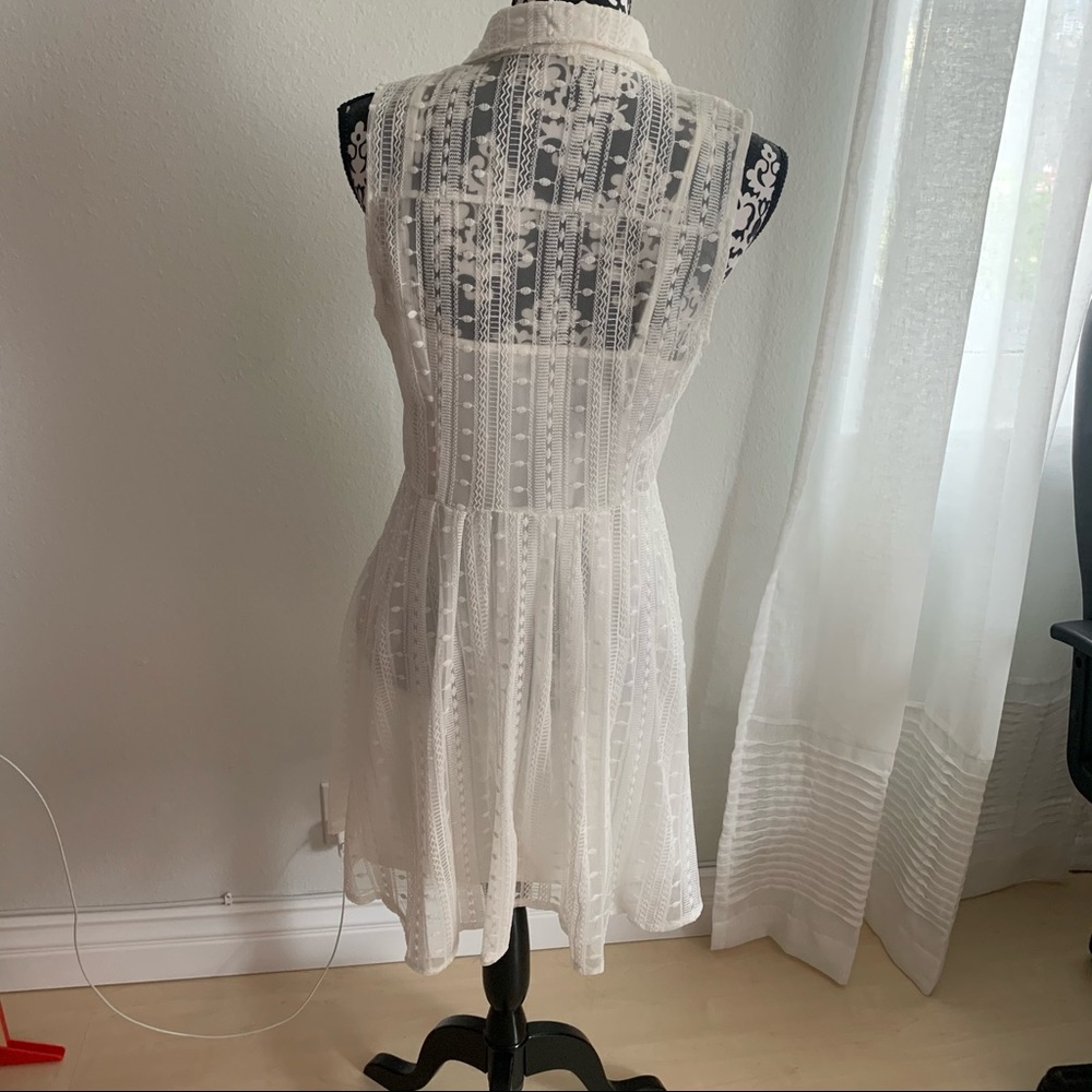 Maison Jules White Sleeveless Dress - Picture 7 of 13